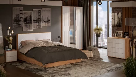 Шкаф для одежды Хилтон, Дуб Крафт  