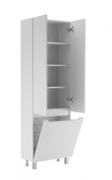 Пенал напольный 60 Мечта без ящика с корзиной для белья