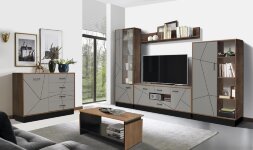 Тумба под ТВ 54.04 Гамма, грей