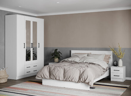 Стол косметический Асти, Белый 