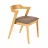 Стул VERSA (Верса) мягкое сидение, Натуральный 